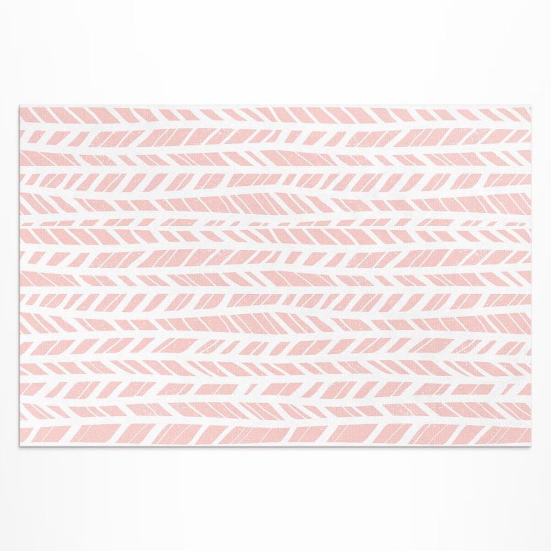 Dywan Winylowy Z Nadrukiem Wallfluent 100x150 cm Indiański wzór pastele boho 1 szt.