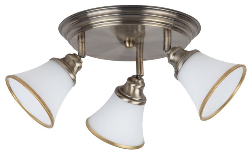 Lampa sufitowa wisząca Rabalux Grando 5480 brązowo-biała regulacja kierunku światła 3xE14 x 40W 1 szt.