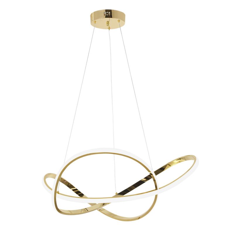 Lampa Sufitowa Wisząca Toolight LED G078-1CP Złoty 1Szt