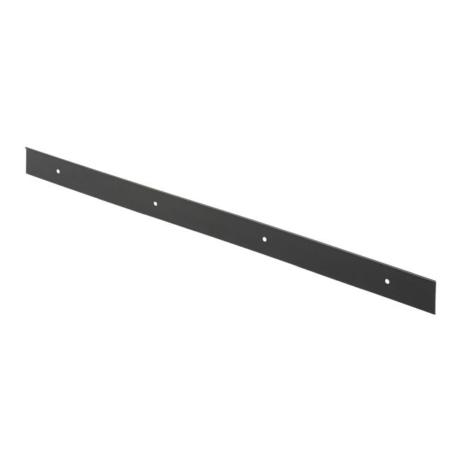 Listwa przyblatowa GoodHome kwadratowa 38 mm czarna