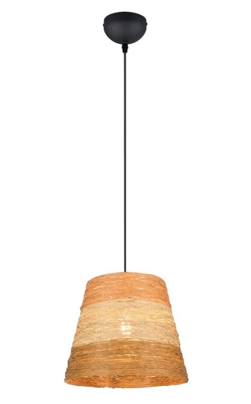Lampa wisząca RL JOELINE brązowa 1xE27x10W IP20 wym:150x30x30cm - 1 szt.