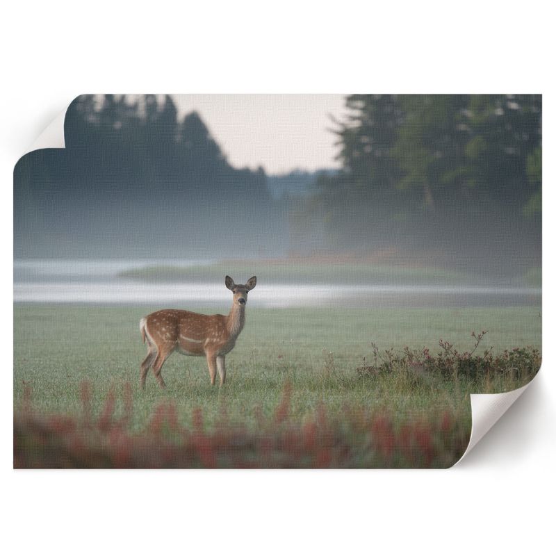 Plakat Do Pokoju Dziecka ArtPrintCave 84x59,5 cm Leśna sceneria Ivara 1 szt.