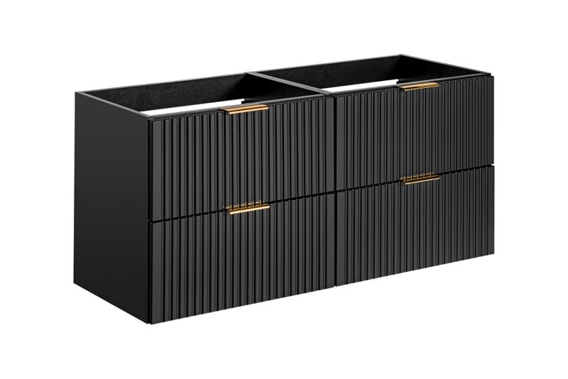 Zestaw mebli łazienkowych 120cm Comad Adel Black 1szt