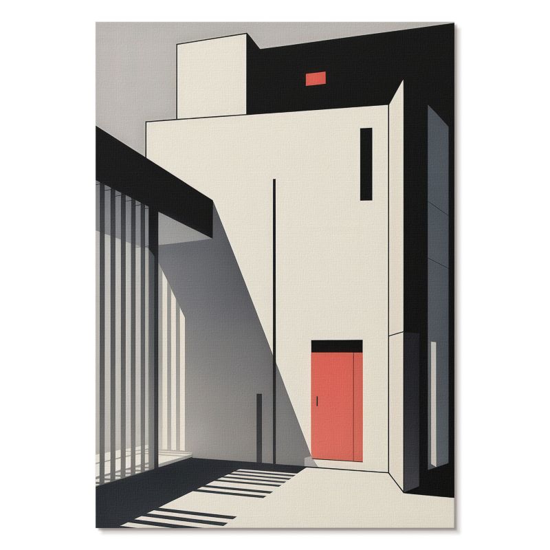 Obraz Plakat Canvas Tulup 21x29,7 cm (A4) Minimalizm architektury Do salonu, biura, 1 szt.