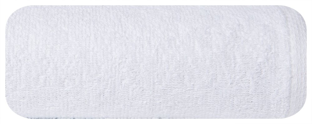 Biały ręcznik 50x100 cm do włosów NIMBO bawełniany frotte