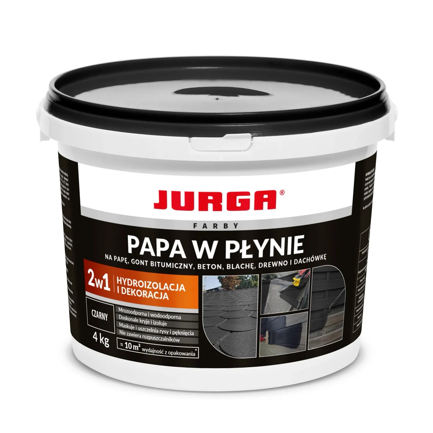 Jurga Papa w płynie czarna 4kg