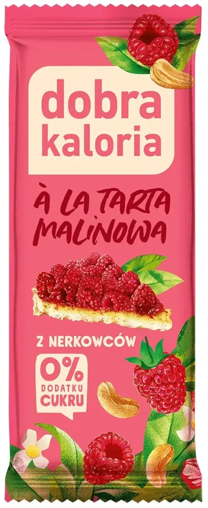 Baton Dobra Kaloria a'la tarta malinowa, 35g