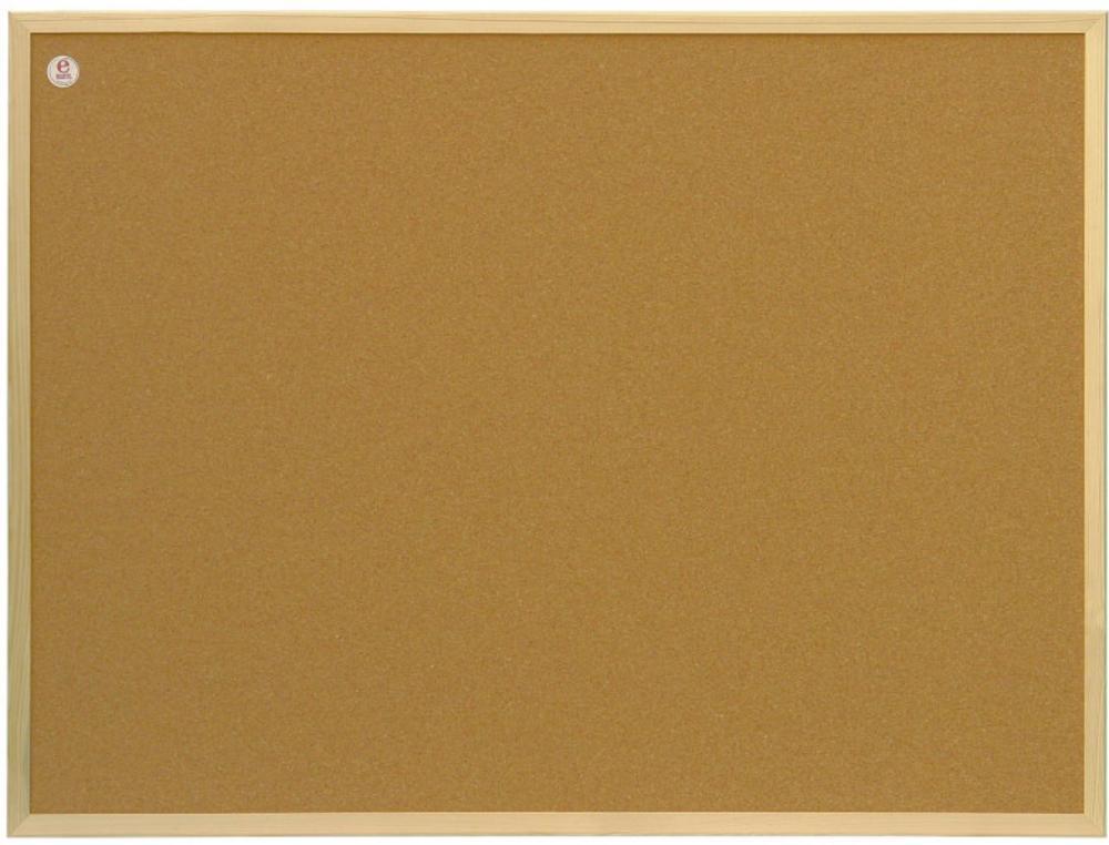 Outlet: USZKODZONY Tablica korkowa 2x3, w ramie drewnianej, 120x180cm, brązowy