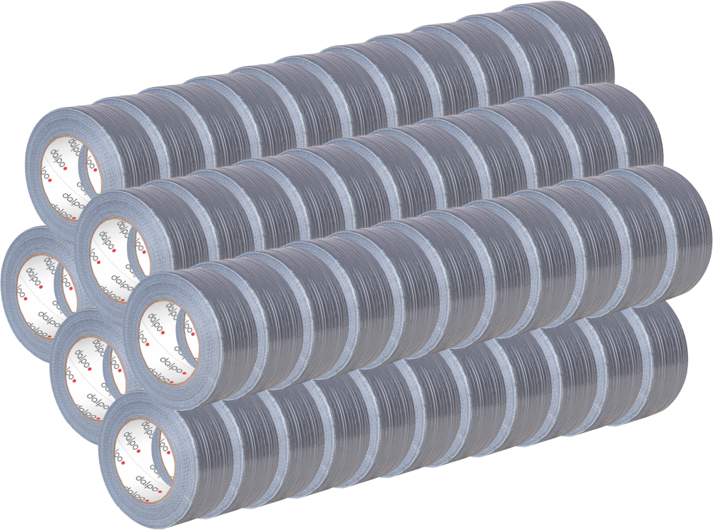 72x Taśma naprawcza Dalpo, 48mm x 10m, srebrny