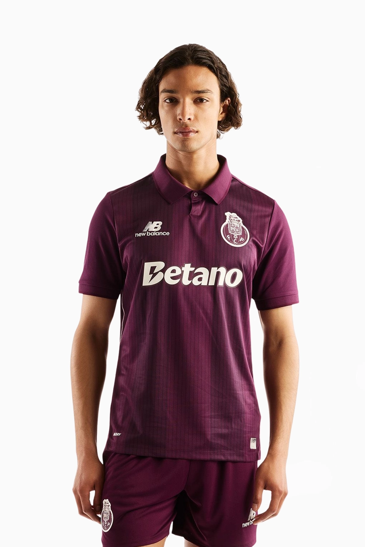 Koszulka New Balance FC Porto 26/27 Wyjazdowa Replica - Bordowy