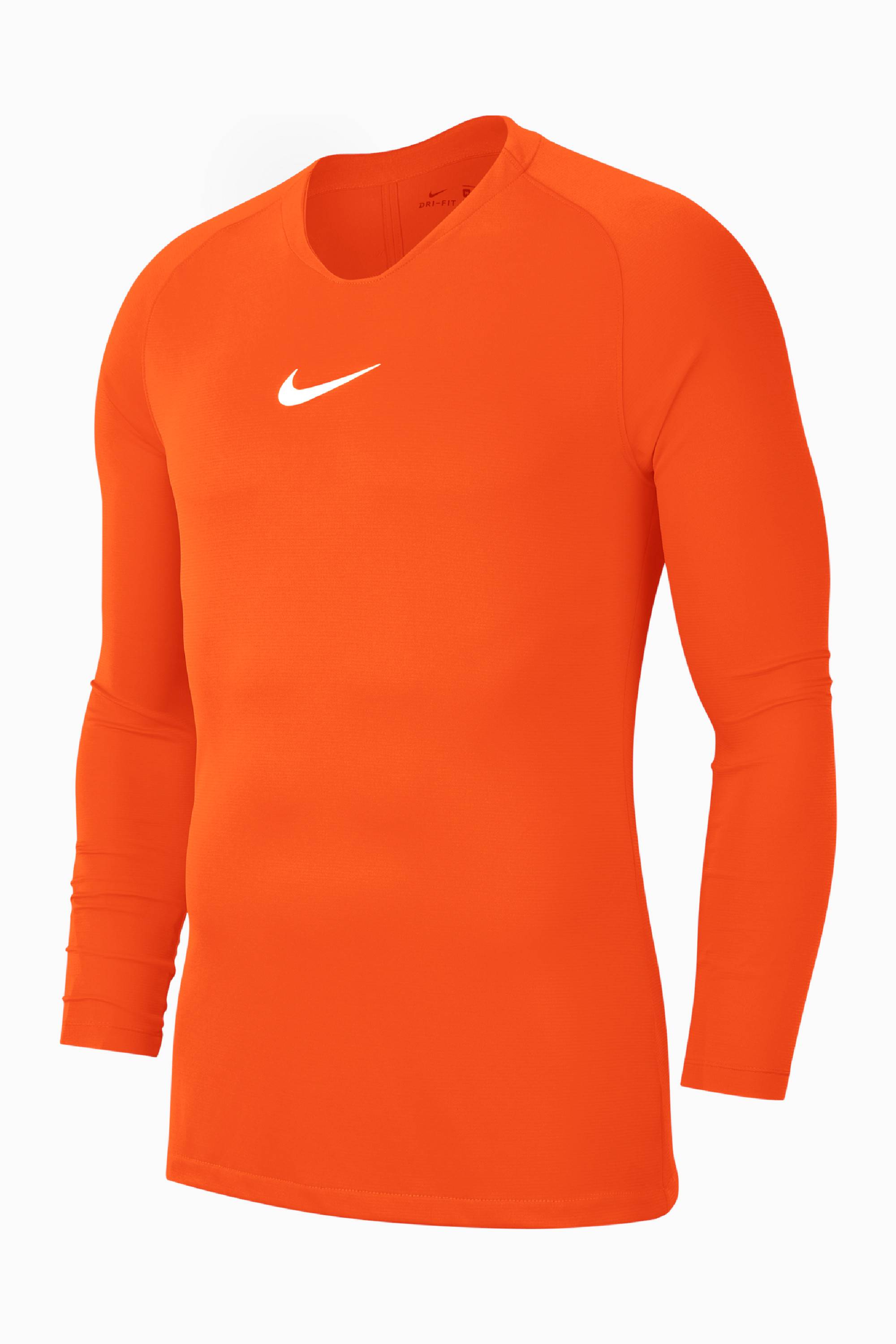 Koszulka Termoaktywna Nike Dry Park First Layer LS - Pomarańczowy