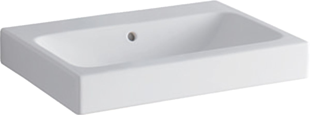 Geberit iCon umywalka 60x48 cm prostokątna KeraTect biała 124063600