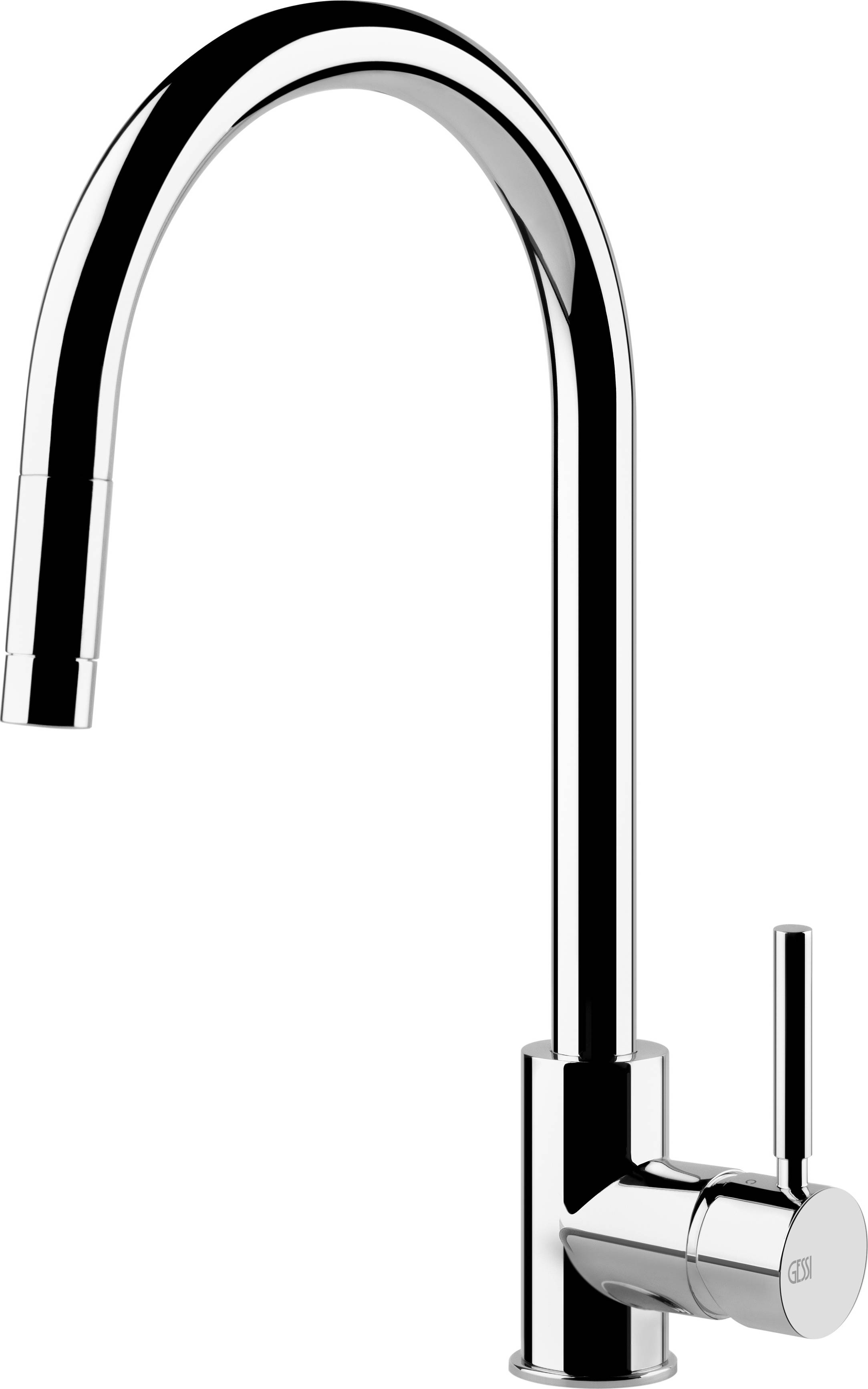 Gessi Neutron bateria kuchenna stojąca chrom 17120.031