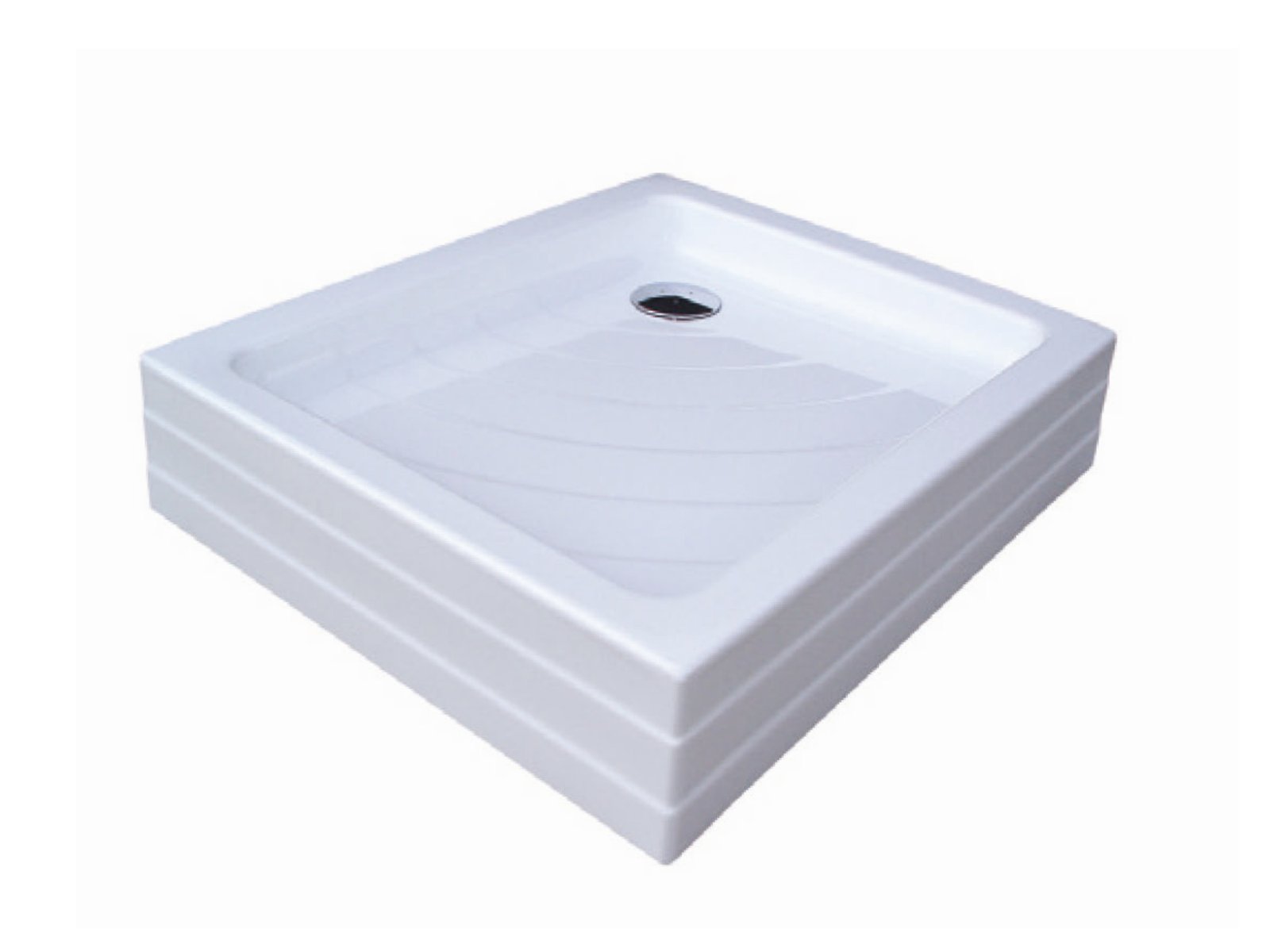 Ravak Kaskada Aneta PU brodzik 90x75 cm prostokątny biały A003701120