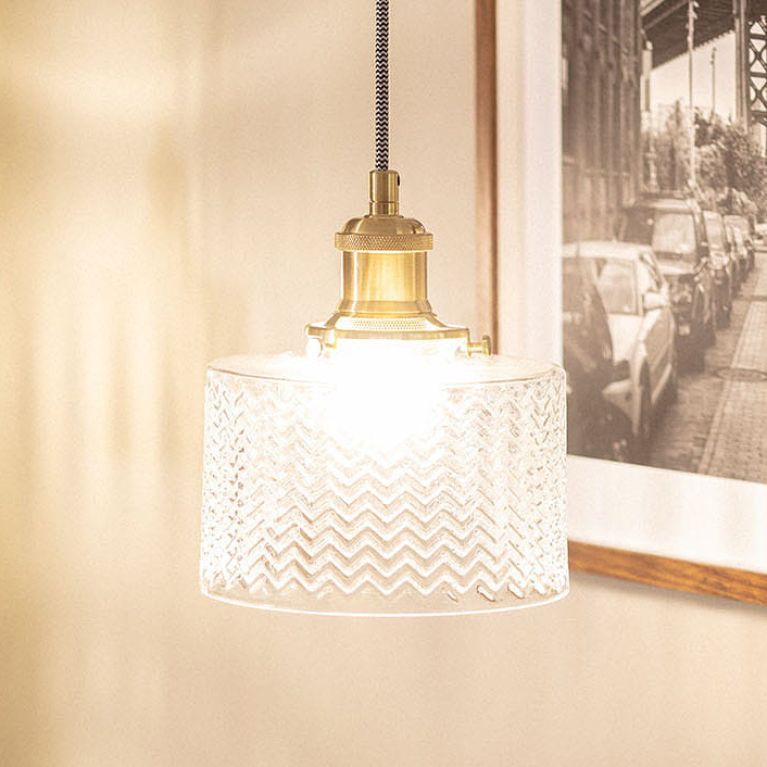 Abruzzo Wanda lampa wisząca 1x20 W przezroczysta-złota ABR-SLWW