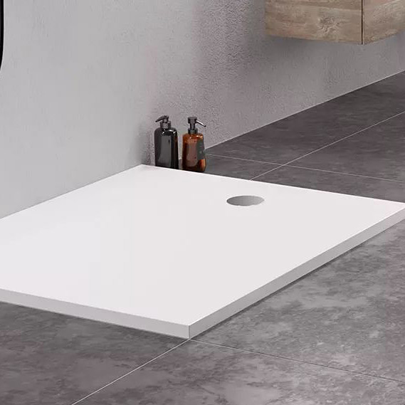New Trendy Nex brodzik prostokątny 90x80 cm biały B-0456 - Wysyłka w 24h