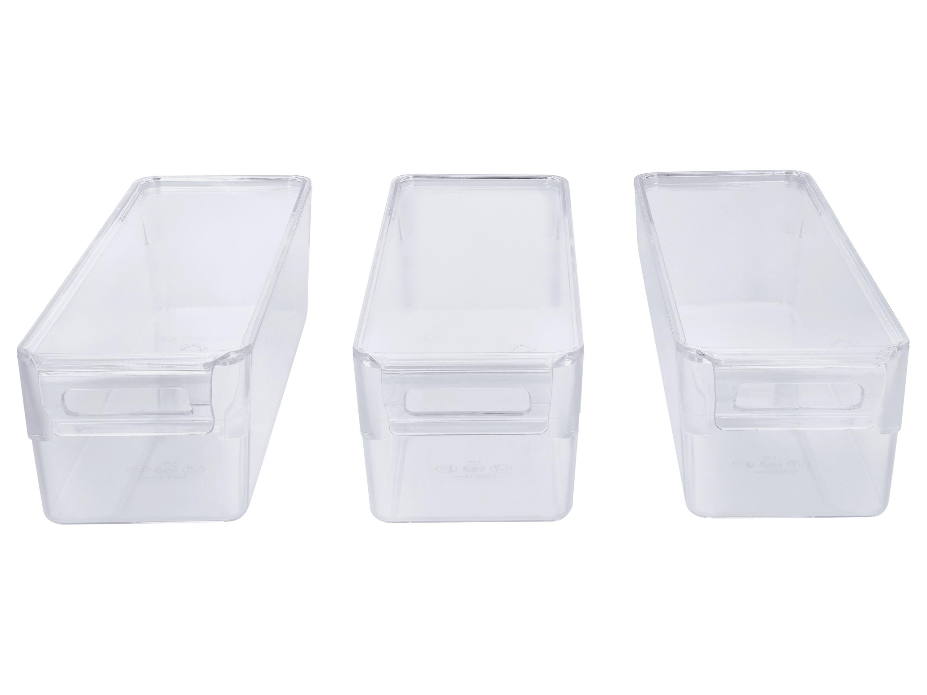 Silvercrest Zestaw organizerów do lodówki, 2 l