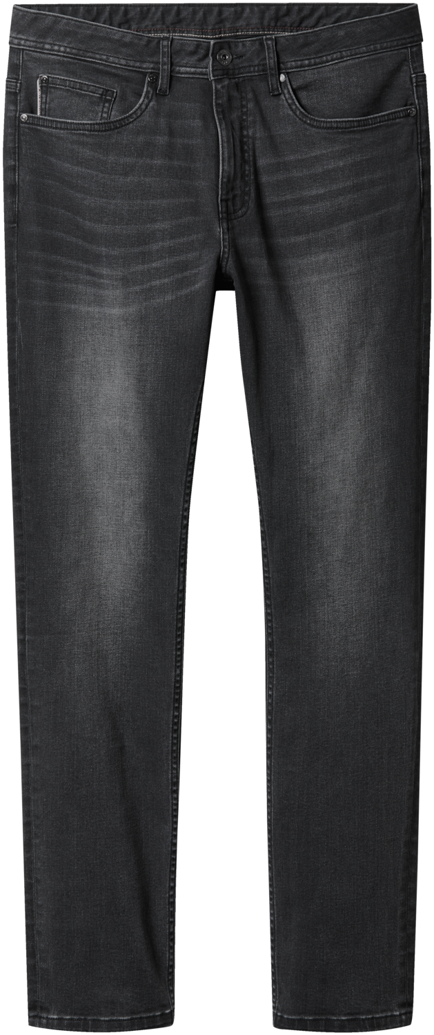 Esmara MEN Jeansy męskie slim fit z bawełną Szary, 54 38/32