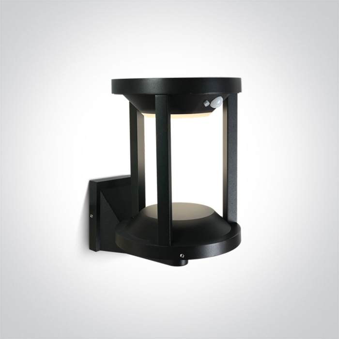 Darmowa Dostawa - Kinkiet solarny 1x2 W czarny One Light Robio 67496BEW