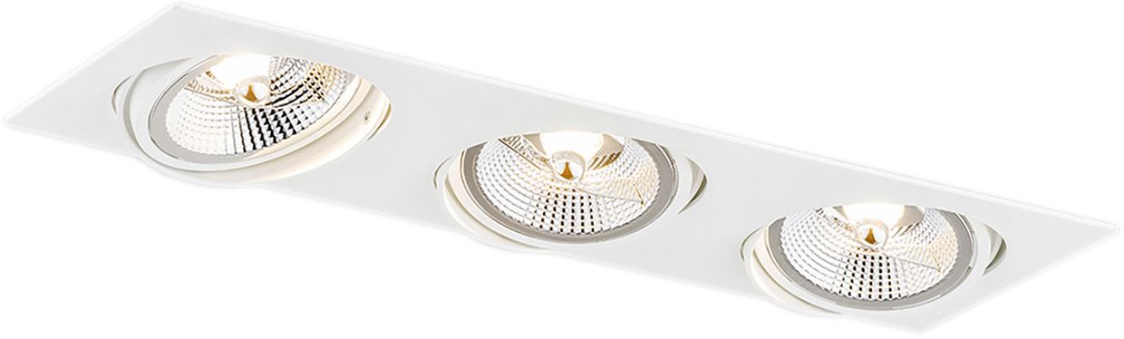 Darmowa Dostawa - Lampa do zabudowy 3x12 W biała Argon Olimp Plus 6115BZ
