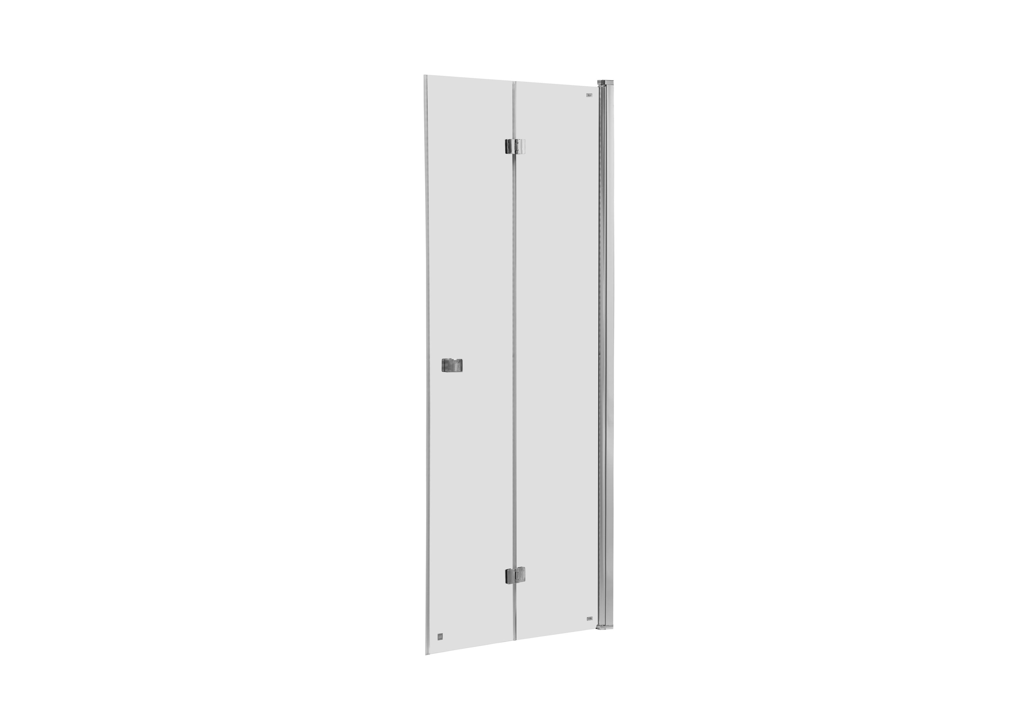 Darmowa Dostawa - Drzwi prysznicowe 100 cm składane chrom połysk/szkło przezroczyste Roca Capital AM4510012M