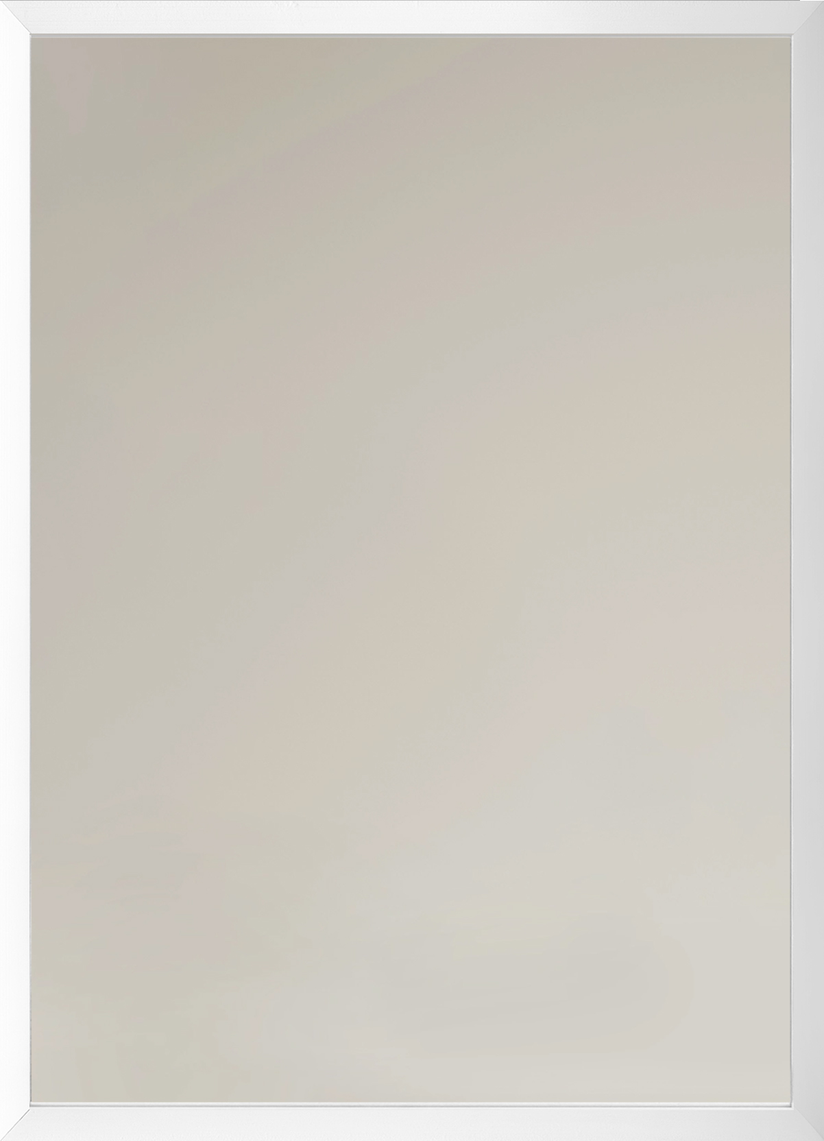Darmowa Dostawa - Lustro 153x53 cm prostokątne białe Ars Longa Linea LINEA50150BS