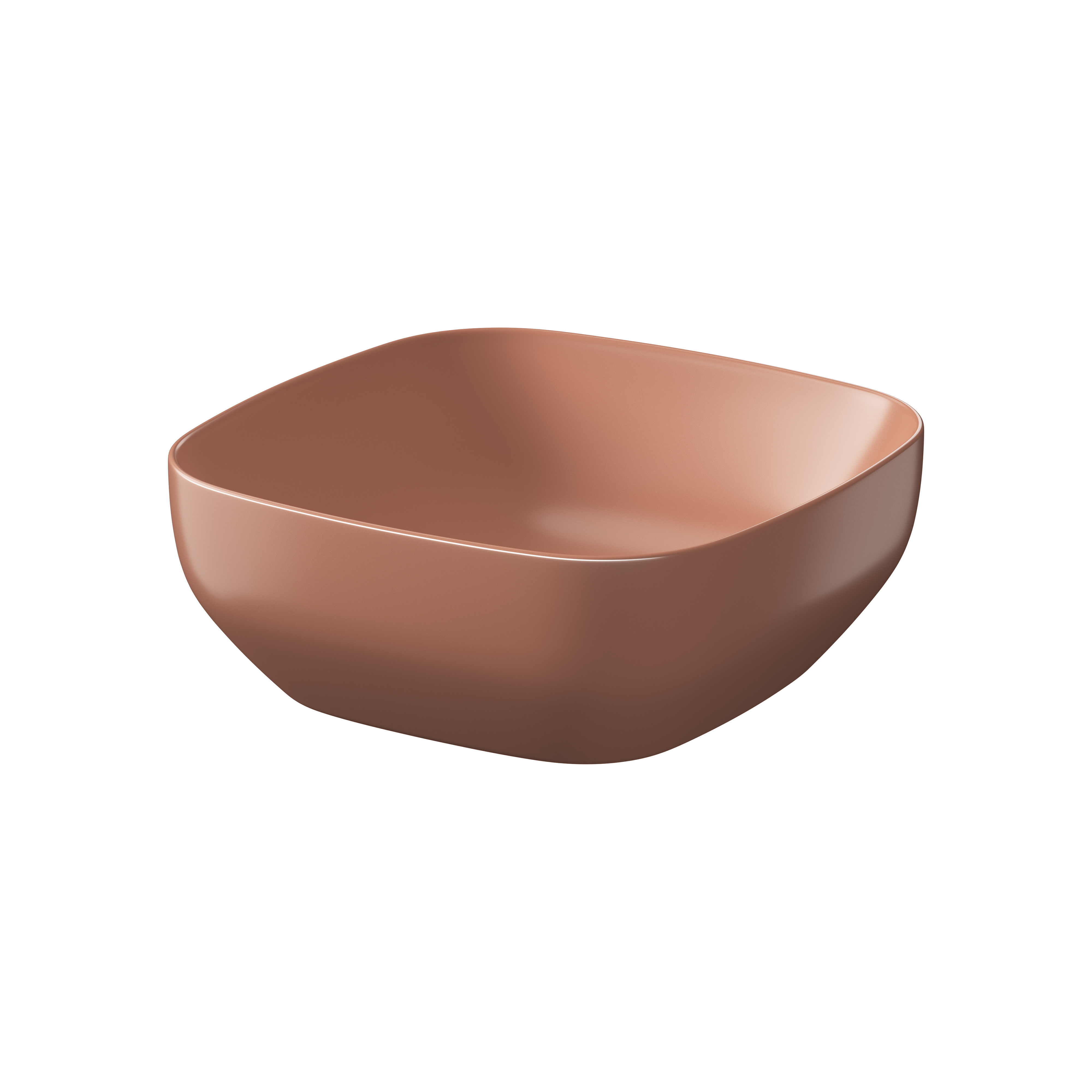 Darmowa Dostawa - Umywalka 38x38 cm kwadratowa nablatowa Meissen Keramik Farva K712033