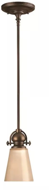 Darmowa Dostawa - Lampa wisząca 1x60 W brązowa Elstead Lighting Mayflower HKMAYFLOWERPA