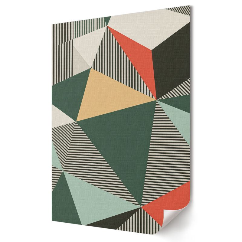 Plakat canvas Wallfluent Format A3 Geometryczne wzory Artysta Michał Nowak 1 szt.