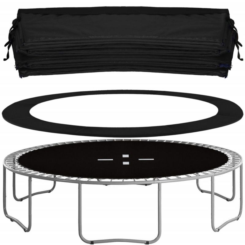 Osłona na sprężyny trampoliny Springos 10FT czarna 1 szt.