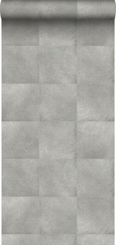 Tapeta Sanders & Sanders skóra zwierzęca szarym 53 cm x 10 m - 1 rol.