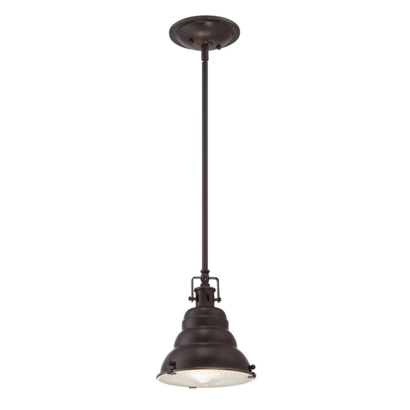 Lampa wisząca Quoizel Eastvale brąz palladiański wym: 107 x 20,3 x 20,3 cm 1xE27 x 1 szt.