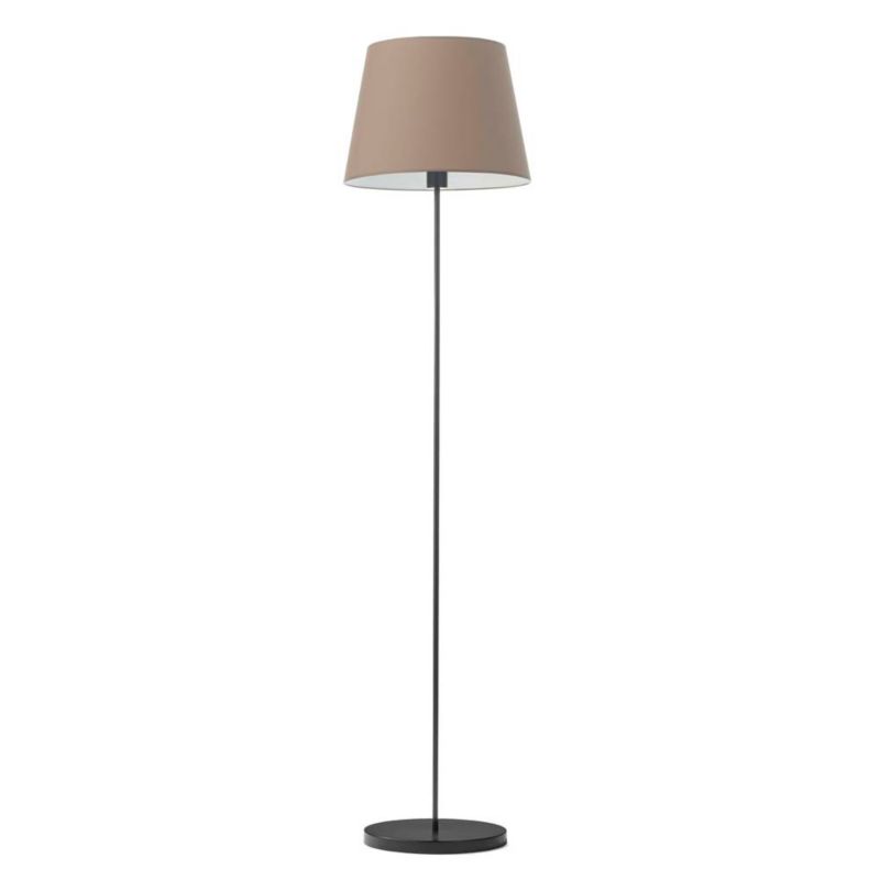 Lampa stojąca Volta Light Factory podłogowa z abażurem cappuccino stożek BLUES 1szt.