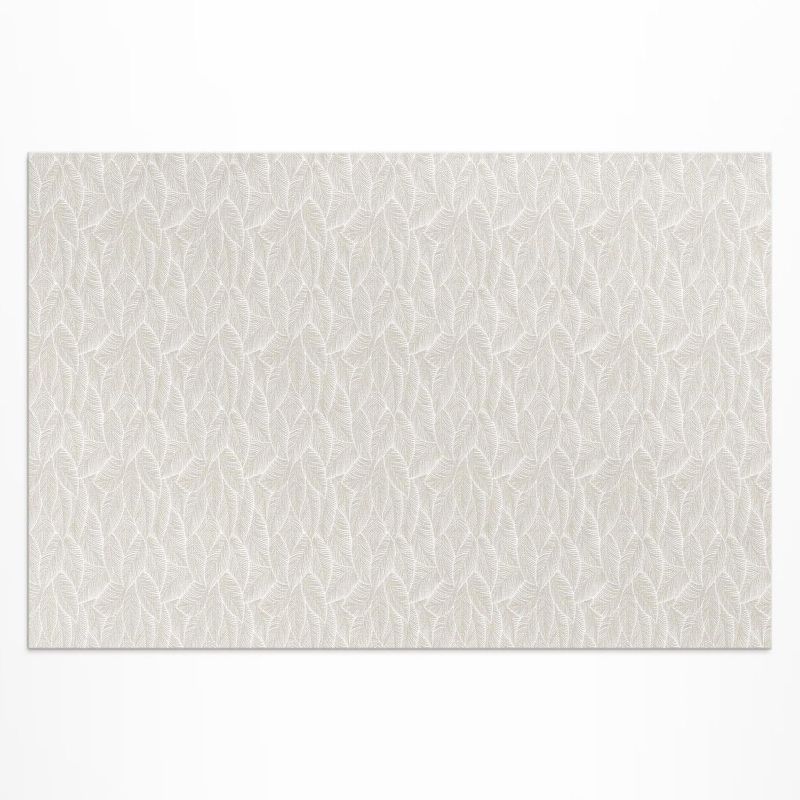 Winylowy Chodnik Zewnętrzny Wallfluent 100x150 cm Drobne listki styl boho delikatny 1 szt.