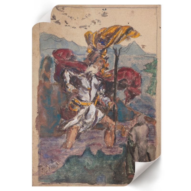 Plakat Ścienny ArtPrintCave 29,7x42 cm Święty Krzysztof Albrecht Dürer 1 szt.