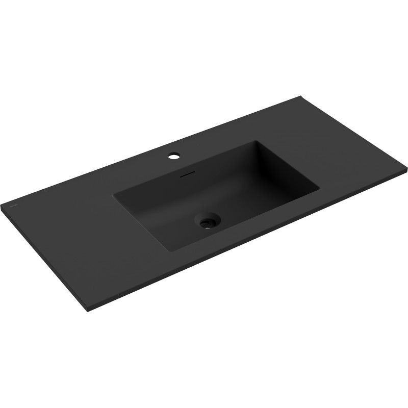 Umywalka wpuszczana Mexen Otis czarna 101x46,5cm 1 szt.