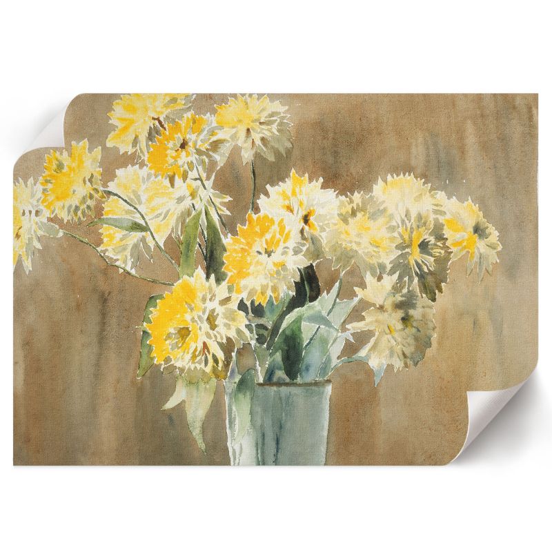 Plakat Do Salonu ArtPrintCave 59,5x42 cm Wazon z kwiatami Hannah Borger Overbeck 1 szt.