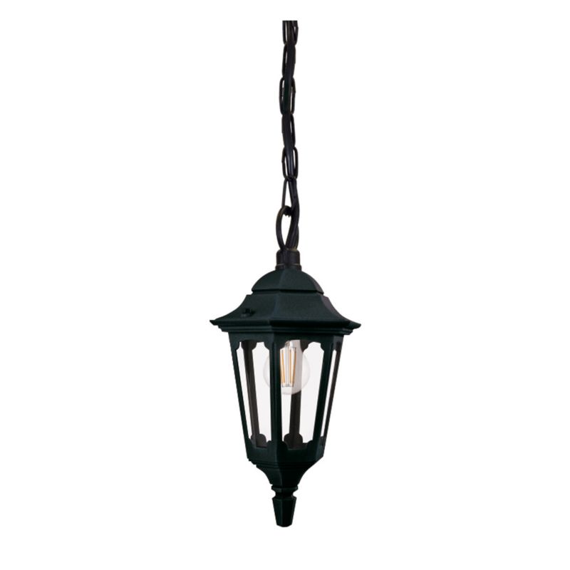 Lampa sufitowa zewnętrzna Elstead Parish Mini czarna 1 x E27 x 20W IP44 wym: 96,5 x 18 x 18 cm - 1 szt.