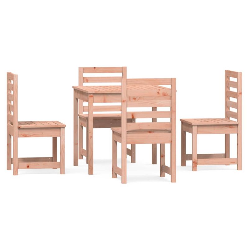 Zestaw mebli ogrodowych jadalniany WaszeMeble 4-osobowy drewno brązowy WM-3154682 1 kpl