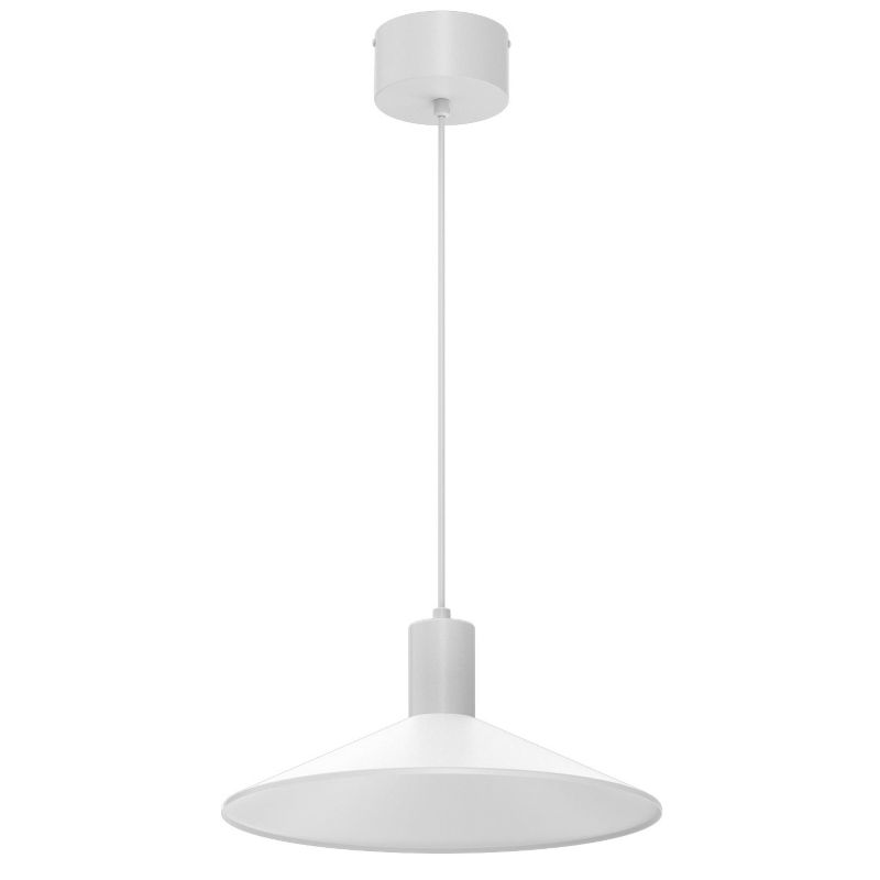 Lampa wisząca Luminex Nox biała 1xGU10x8W IP20 wym:115x36x36cm - 1 szt.
