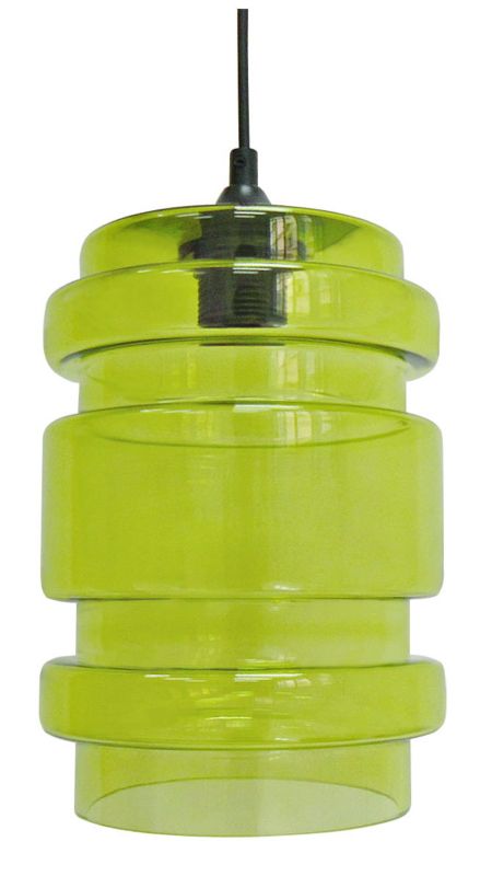 Lampa sufitowa Candellux Decorado czarno-zielona wym: 110 x 17 x 17 cm 1xE27 x 60W 1 szt.
