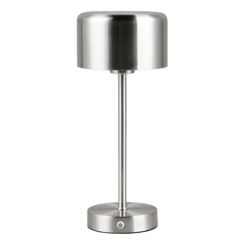 Lampa stołowa RL Jeff nikiel LED 1W 3000K 120lm akumulator IP20 wym: 30 x 12.6 x 12.6 cm metal - 1 szt.