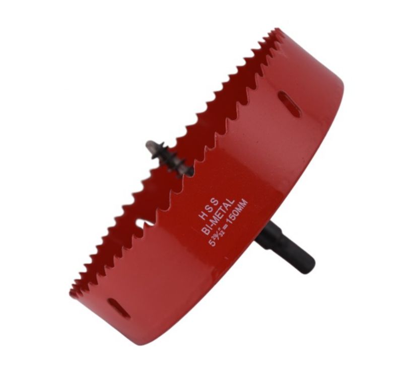 Otwornica bimetalowa Kormax 150mm HSS z uchwytem (OBMHSS150) - 1 szt.