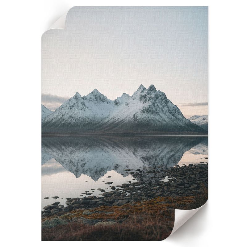 Plakat Do Kuchni ArtPrintCave 59,5x84 cm Mroźne góry Lunori 1 szt.