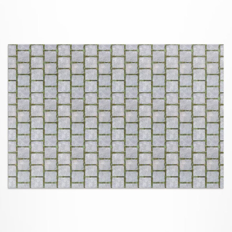 Balkonowy Dywan Winylowy UV Wallfluent 80x120 cm Kamienna ścieżka z mchem 1 szt.