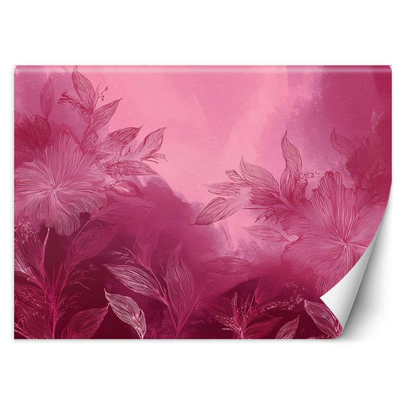 Fototapeta Feeby Różowa Abstrakcja Botanika 200x140 1 szt