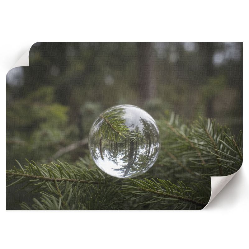 Plakat Na Ścianę ArtPrintCave 29,7x21 cm Sosnowe odbicie Punkt Widzenia 1 szt.