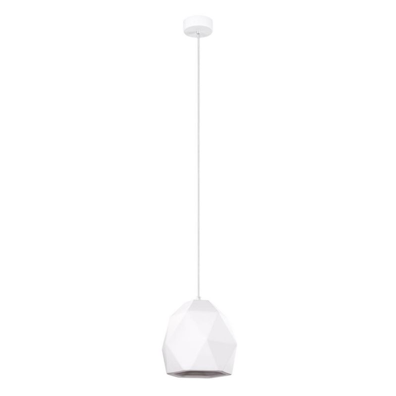 Lampa wisząca Sollux Lighting Mint 2536 biała nowoczesna 1xE27 x 1 szt.