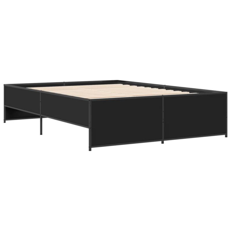 Łóżko metalowe WaszeMeble 135x190 cm czarna WM-3279902 1 szt.