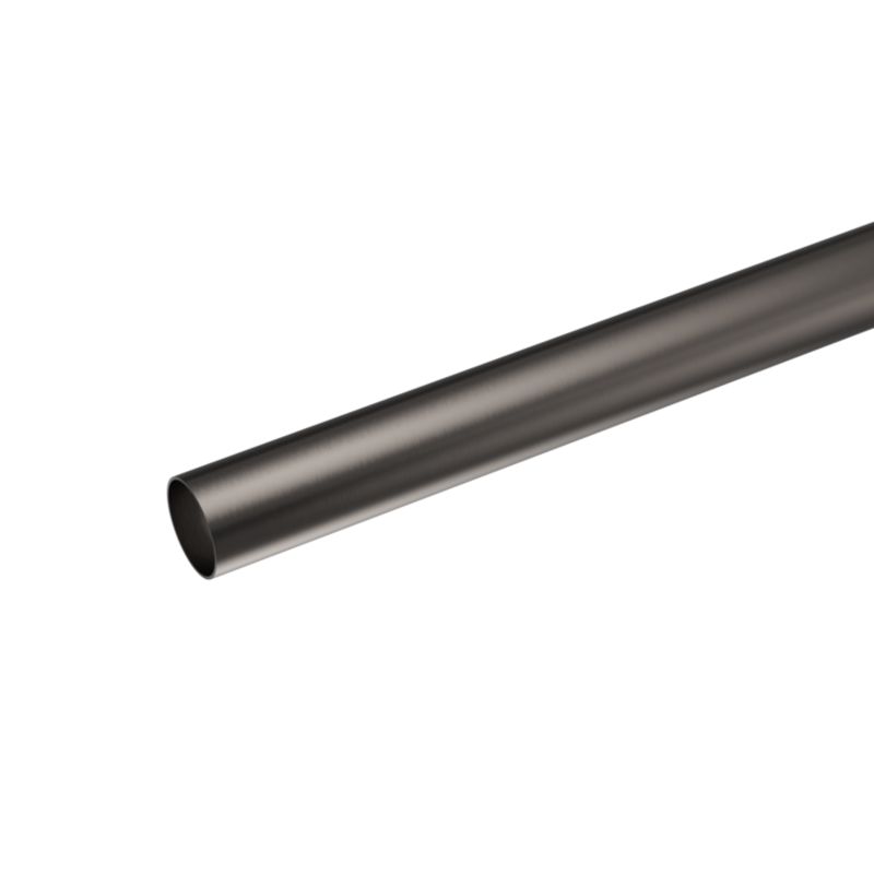 Drążek GoodHome Tinos 19 mm 200 cm szary